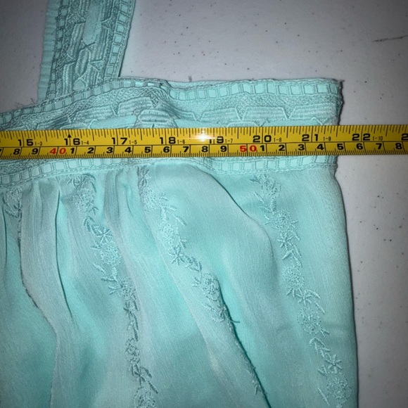 Torrid Aqua Sleeveless Blouse - Picture 9 of 13